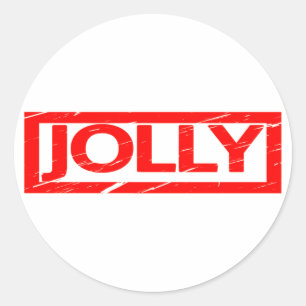 Jolly Stamp Ronde Sticker