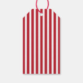 Jolly Stripes Prettige feestdagen Gift Label Cadeaulabel (Achterkant)
