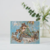 Jolly swagman briefkaart (Staand voorkant)