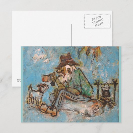 Jolly swagman briefkaart (Voorkant / Achterkant)