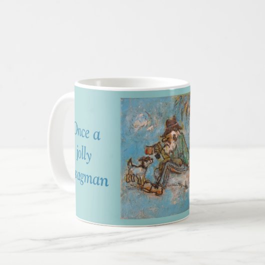 jolly swagman cuppa mok (Voorkant links)