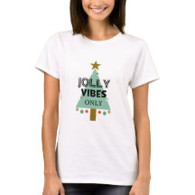 Jolly Vibes Only Dames T-shirt, Vakantie
