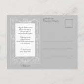 Jolly Victoriaans Vader Kerstmis met Kinderen Briefkaart (Achterkant)