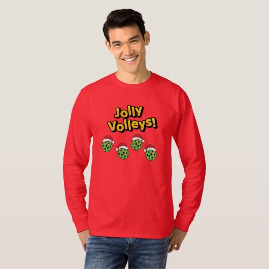 Jolly Volleys T-shirt met lange mouwen (Voorkant volledig)