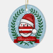 Jolly Washington DC Vlag kerst Keramisch Ornament (Links)