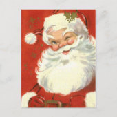  Jolly Winking Santa Claus Feestdagenkaart (Voorkant)