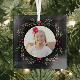 Jolly Wishes Bewerkbare kleur Aangepast Ornament