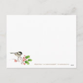 Jollybelle Christmas Greeting Briefkaart (Achterkant)