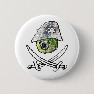 JollyCabbage Ronde Button 5,7 Cm