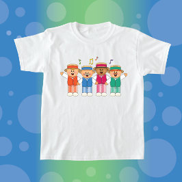 JollyKins Barbershop Kwartet T-shirt