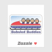 JollyKins Bobsled Buddies Sticker (Vel)