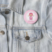 JollyKins Borstkankerbewustzijn Ronde Button 5,7 Cm (In situ)