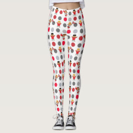 JollyKins cheerleaders en Polka Dots Leggings