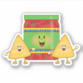 JollyKins Chips en Salsa Sticker (Voorkant)
