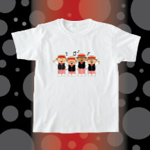 JollyKins Classic Barbershop Kwartet T-Shirt