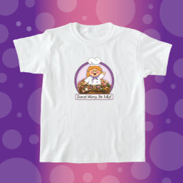 JollyKins Donut Zorgt ervoor dat Jolly (Paars) T-S T-shirt