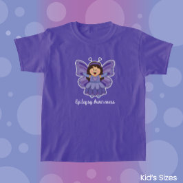 JollyKins Epilepsiebewustzijn voor Kinderen T-shirt