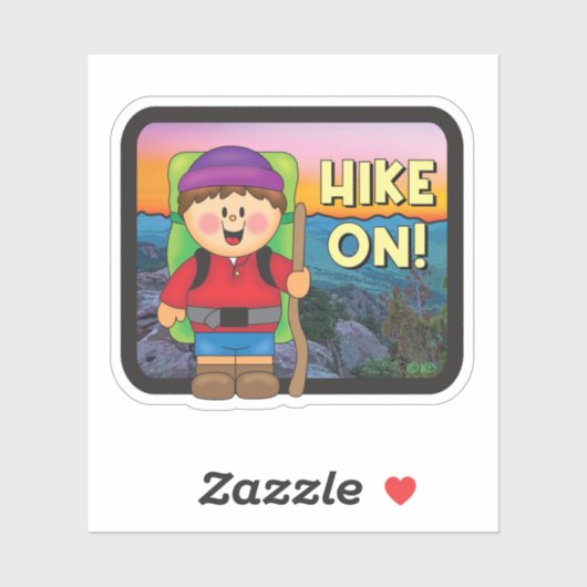 JollyKins Hike On Sticker (Vel)