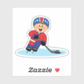 JollyKins Hockey Jongen Sticker (Vel)