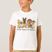 JollyKins Holiday Dogs T-shirt (Voorkant)
