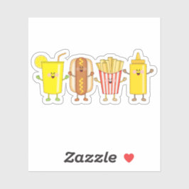 JollyKins Hotdog Vrienden Sticker