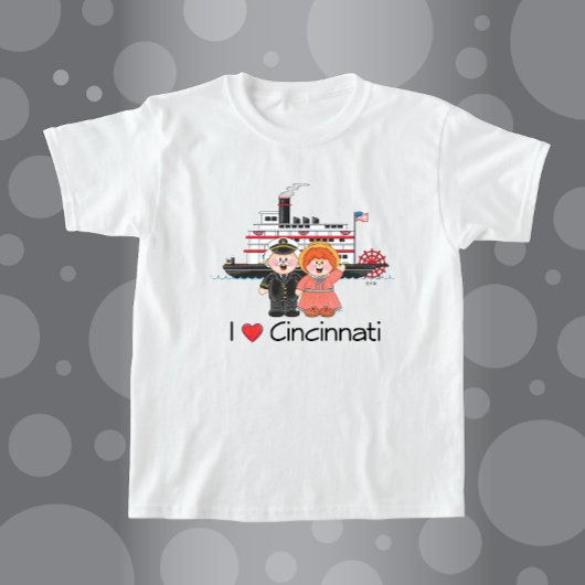 JollyKins I Love Cincinnati T-shirt