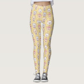 JollyKins Kittens geel Leggings (Voorkant)
