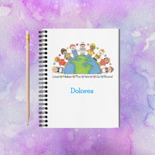 JollyKins Love maakt de wereld draaiend Notitieboek