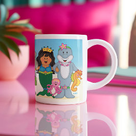 JollyKins Mermaid Friends Tweekleurige Koffiemok