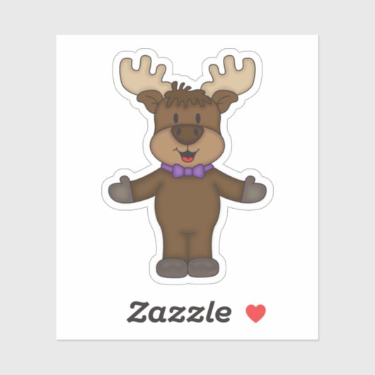 JollyKins Moose Sticker (Vel)