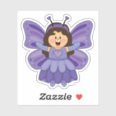 JollyKins Paarse Epilepsiebewustzijn Sticker (Vel)