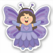 JollyKins Paarse Epilepsiebewustzijn Sticker (Voorkant)
