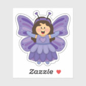 JollyKins Purple Epilepsy Awareness Sticker (Vel)