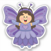 JollyKins Purple Epilepsy Awareness Sticker (Voorkant)