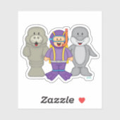 JollyKins Scuba Vrienden Sticker (Vel)