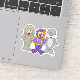JollyKins Scuba Vrienden Sticker