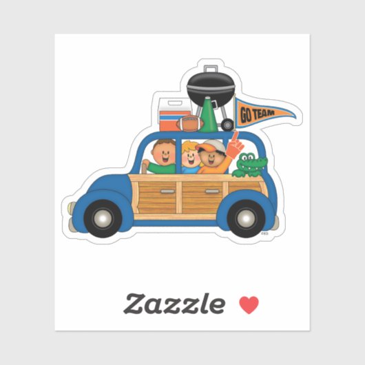 JollyKins Staartgators Sticker (Vel)