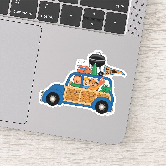 JollyKins Staartgators Sticker (Detail)