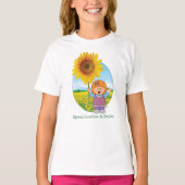JollyKins Sunflower Friend T-Shirt (Voorkant)