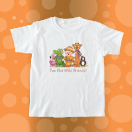JollyKins Wild Zoo Friends T-Shirt