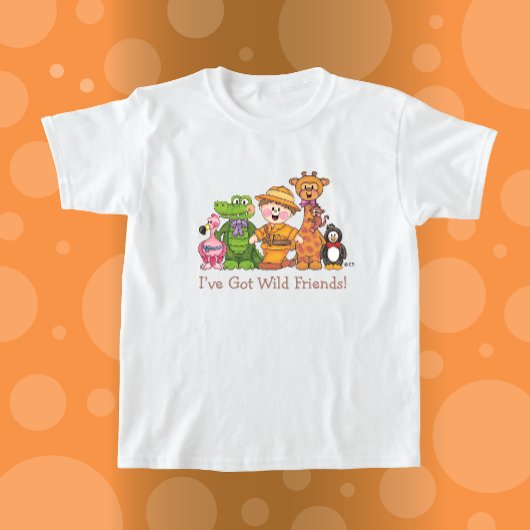 JollyKins Wild Zoo Friends T-Shirt