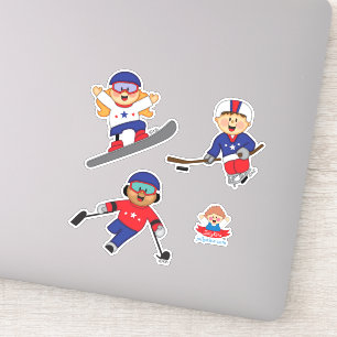 JollyKins Winter Paralympiërs  Sticker