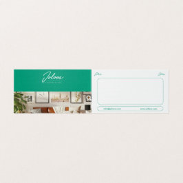 JOLOOS FOLDED VISITEKAARTJE