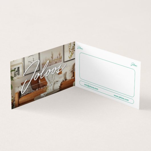 JOLOOS FOLDED VISITEKAARTJE (Binnen)