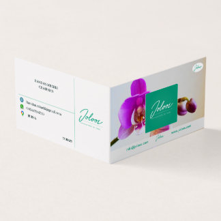 JOLOOS FOLDED VISITEKAARTJE