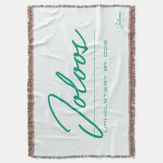 JOLOOS THROW BLANKET DEKEN (Voorkant Verticaal)