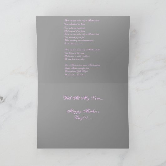 JoLove Design.. Moederdagkaart Kaart (Binnen)