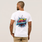 Jolt the Juggernaut - Niet te stoppen Energie T-sh T-shirt (Achterkant volledig)