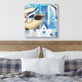 Jom Kipoer Canvas Afdruk (Insitu (Slaapkamer))