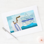 Jom Kipoer Rechthoekige Sticker (Envelop)